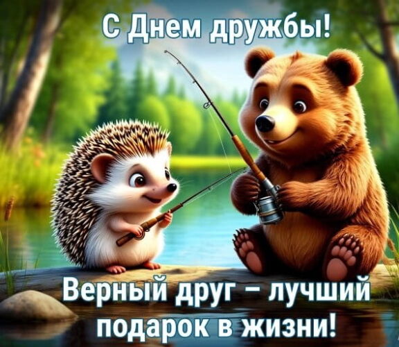 картинки с днем дружбы прикольные