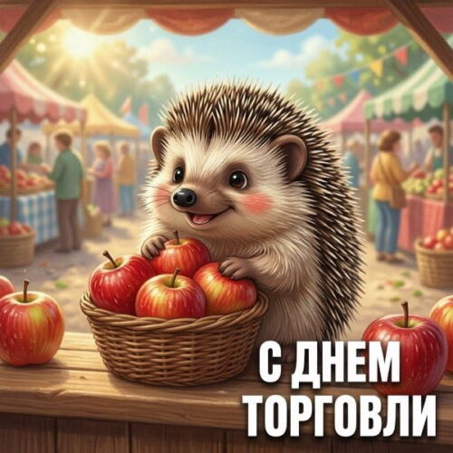 прикольная картинка с днем работника торговли