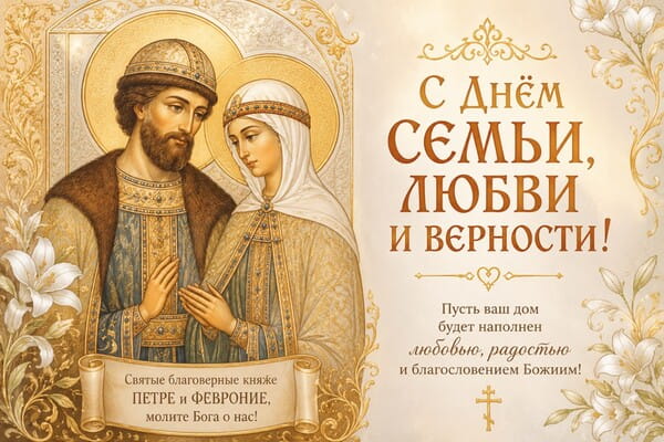 православные картинки с днем семьи любви и верности